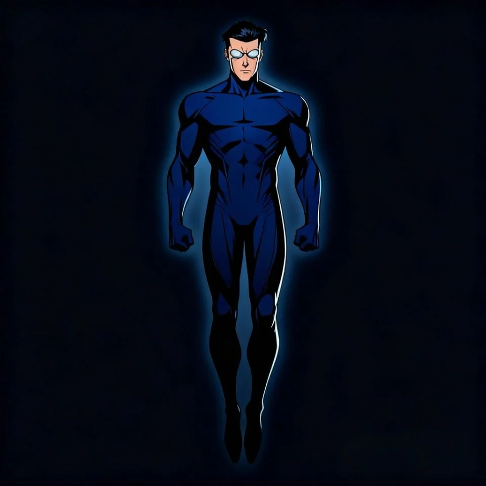 invincible-pfp-mark-grayson-blue-suit-serious-expression-dramatic Serious dramatic Mark Grayson invincible pfp with blue suit and intense gaze for Discord server admin avatar