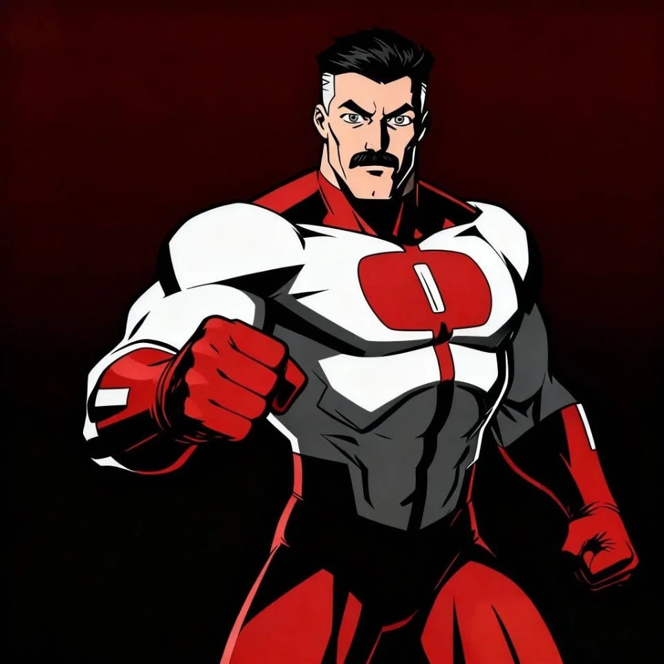 invincible-pfp-omni-man-battle-ready-clenched-fist-viltrumite-power Battle-ready Omni-Man invincible pfp with clenched fist showing Viltrumite power for intimidating profile picture