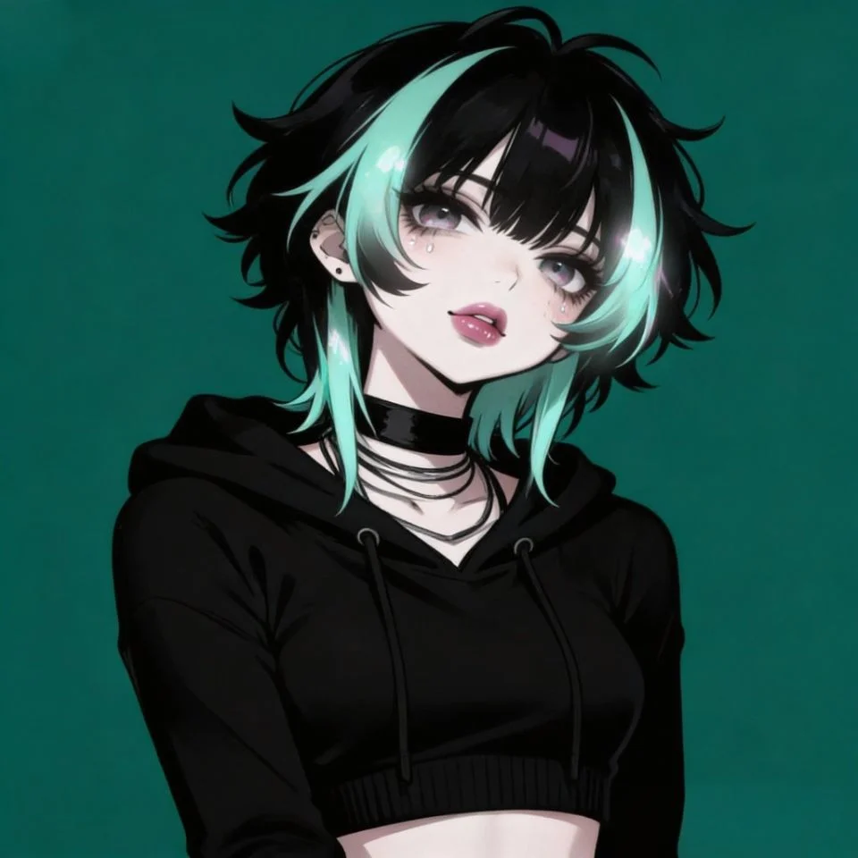 soft-emo-pfp-mint-green-aesthetic-emotional-eyes Soft emo pfp with mint green aesthetic and emotional eyes for pastel Instagram and Discord avatars