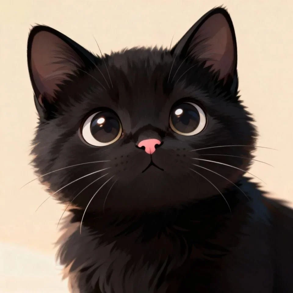 black-cat-pfp-cute-aesthetic-expressive-eyes-tiktok Cute black cat pfp with expressive aesthetic eyes and adorable features perfect for TikTok Instagram Discord profile icons