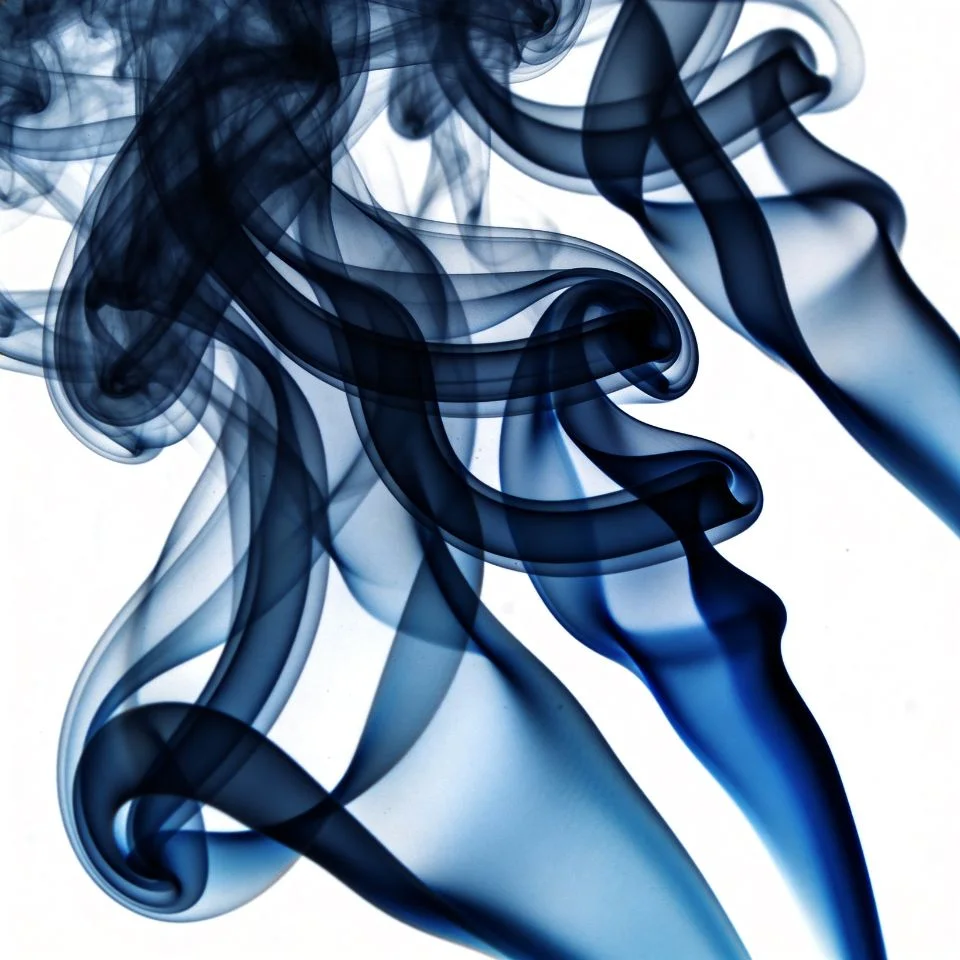  Moody dark blue pfp with abstract smoke effects in navy and indigo perfect for modern aesthetic profiles