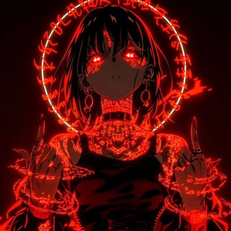 Elegant dark red aesthetic pfp with portrait-style composition for sophisticated Instagram and Discord profiles