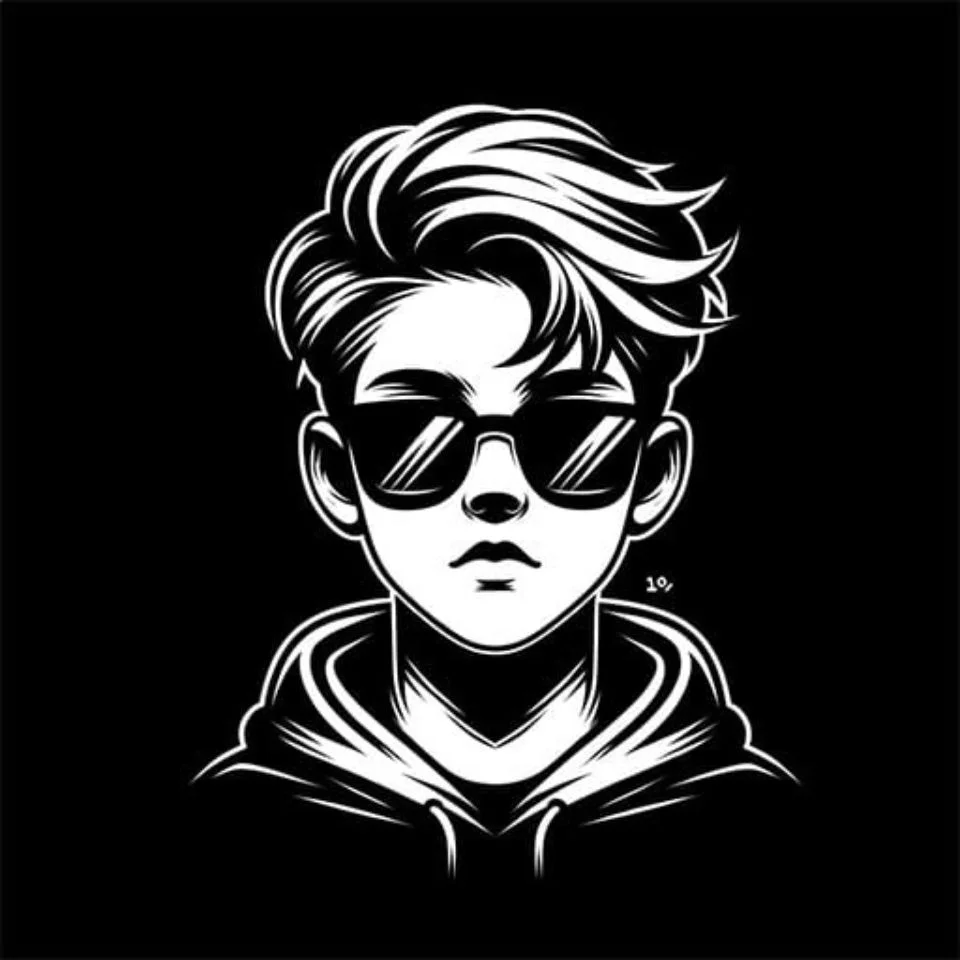 edgy-cool-black-pfp-boy-dark-masculine-aesthetic-discord Edgy cool black pfp boy with dark masculine aesthetic ideal for Discord gaming Instagram TikTok profile icon pictures