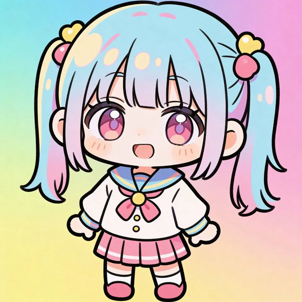 funny-pfp-anime-chibi-silly-cute-style-kawaii-instagram Funny anime chibi pfp with silly cute style and kawaii expression ideal for adorable TikTok and Instagram avatars