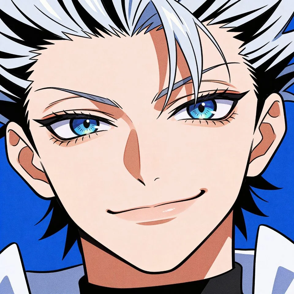 funny-pfp-anime-smug-face-confident-expression-meme-tiktok Smug anime pfp with confident expression and meme energy perfect for funny Discord and TikTok anime enthusiast profile pics