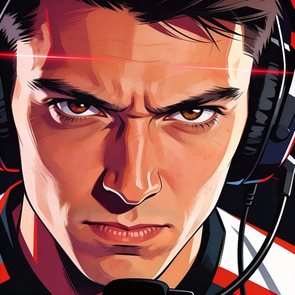funny-pfp-discord-gaming-tryhard-intense-focus-competitive Tryhard gaming pfp with intense focus expression perfect for competitive Discord server and esports gaming profile avatars