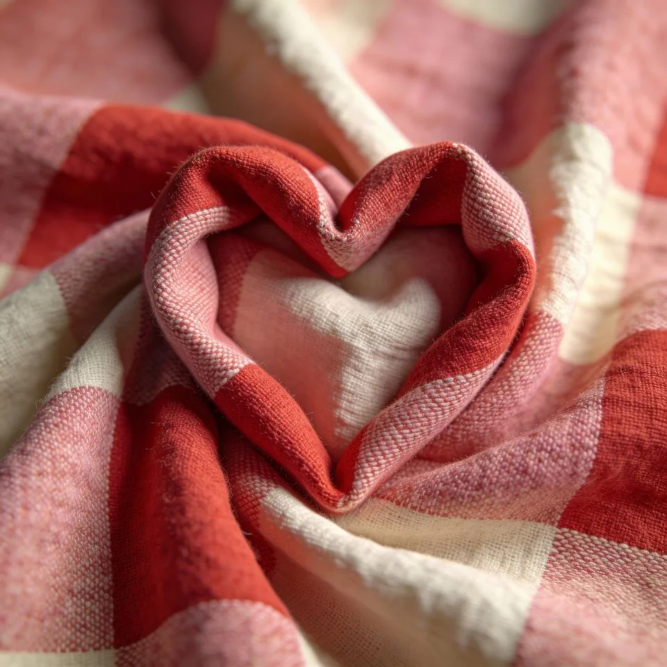 heart-pfp-3d-fabric-textile-soft-cozy-realistic-texture 3D fabric heart pfp with soft textile texture and cozy realistic material perfect for Pinterest crafty and Instagram warm profiles