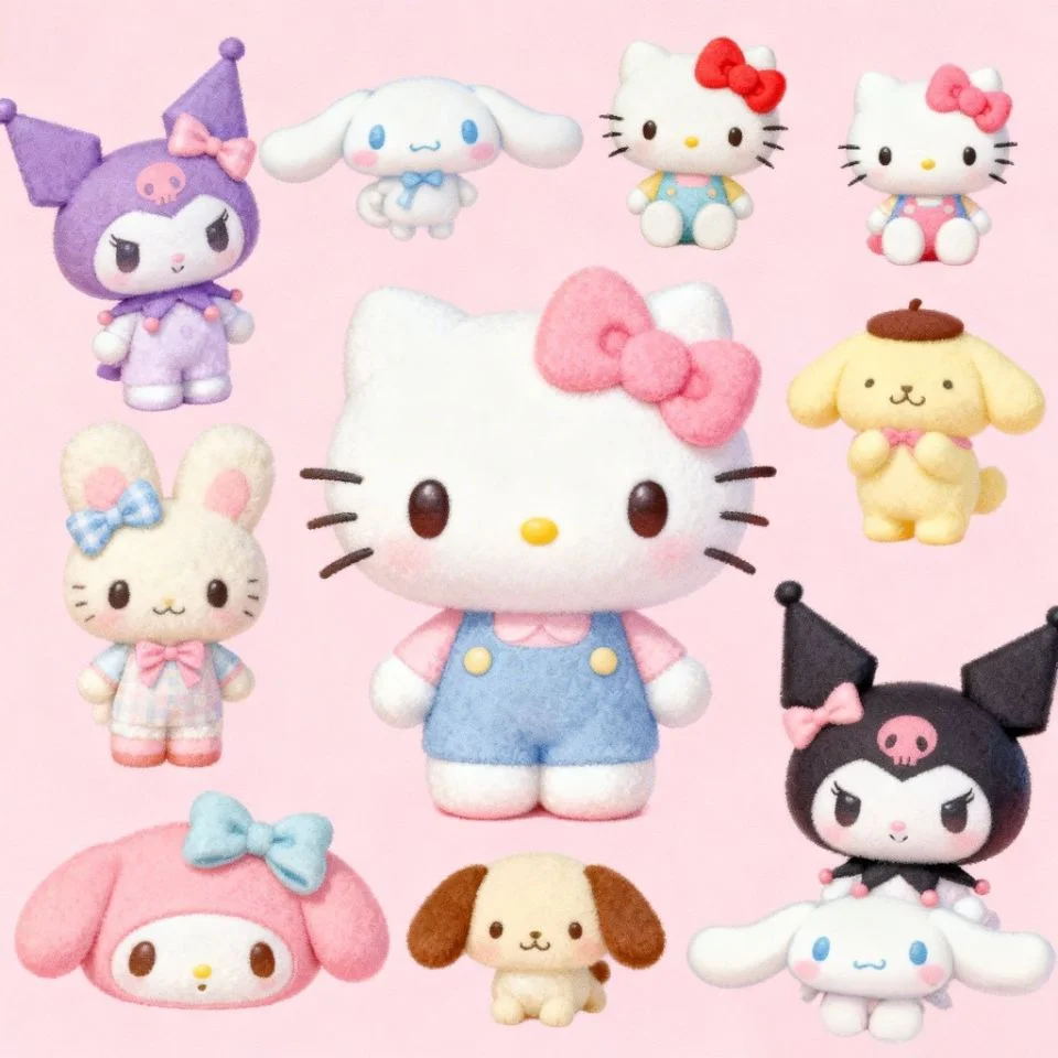 hello-kitty-pfp-sanrio-friends-kawaii-aesthetic-pastel Kawaii Sanrio friends pfp with Hello Kitty and pastel aesthetic perfect for TikTok and Instagram cute avatars