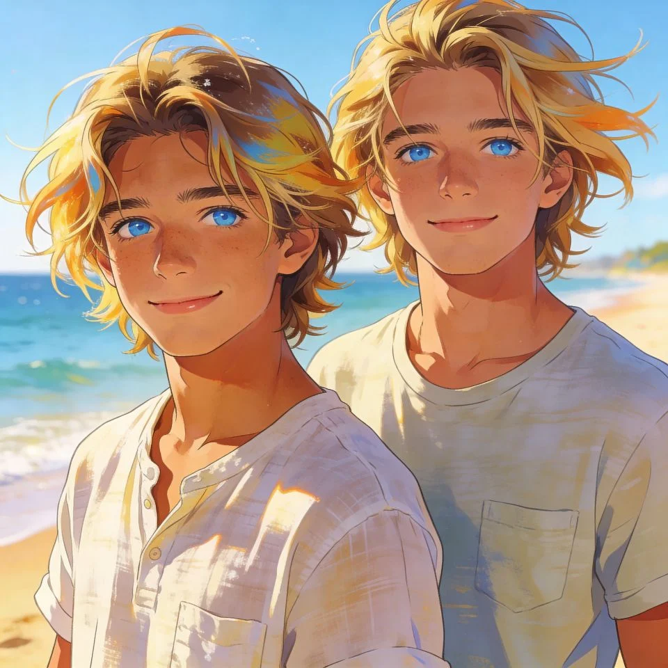 preppy-boy-pfp-blonde-hair-coastal-summer-style Preppy boy pfp with blonde hair and coastal summer aesthetic perfect for beach vibes TikTok Instagram profile pictures