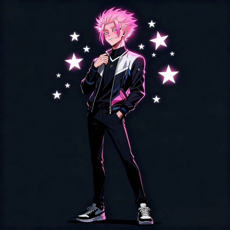 Star sparkle shidou pfp with anime filter effects and glowing stars for aesthetic Instagram and TikTok profile pictures