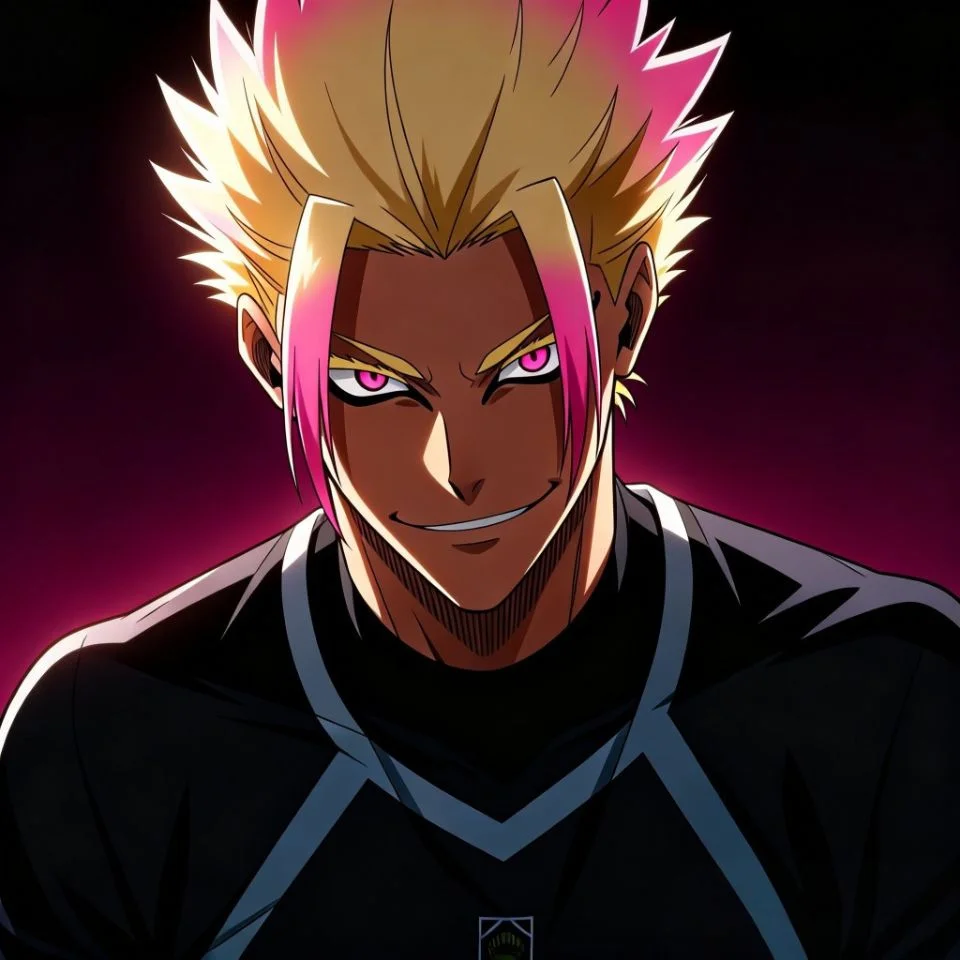 U-20 match anime shidou pfp showing confident striker pose with bold stance for TikTok and Instagram gaming profile pics