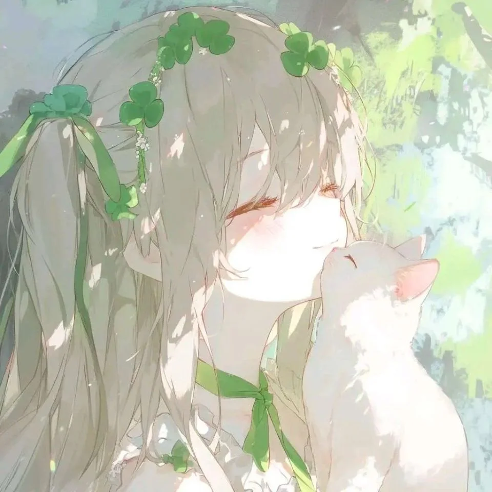 Soft white anime pfp with gentle lighting and calm mood ideal for aesthetic TikTok and Instagram anime profiles