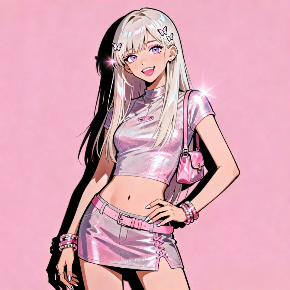 Soft pastel white Y2K aesthetic pfp with retro vibes for Discord and Instagram nostalgic avatars